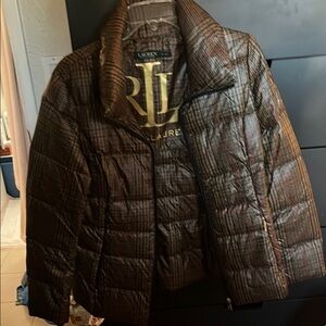 Brown Quilted Jacket